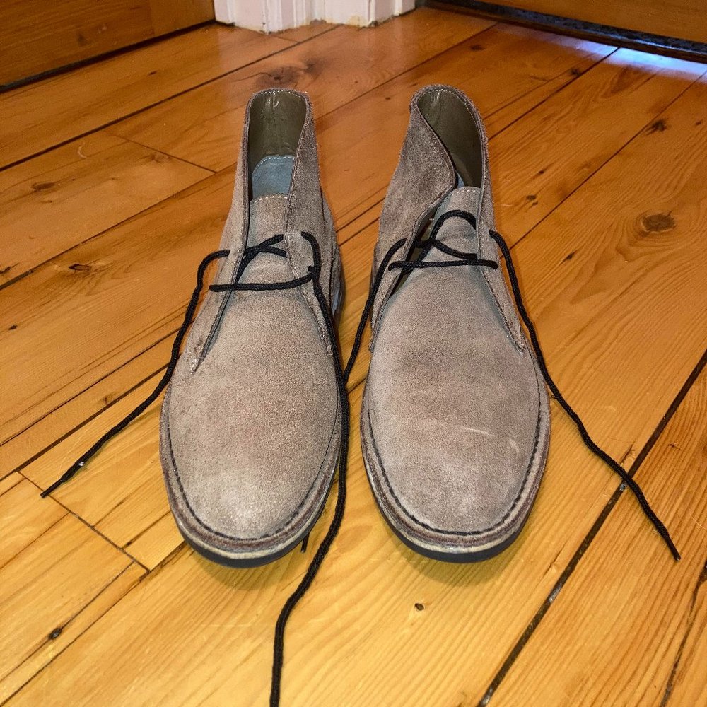 Vellies Suede Chukka Booties
